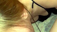 I put a stocking on my head and a bag for a perverted fuck in my mouth - 3WetHoles