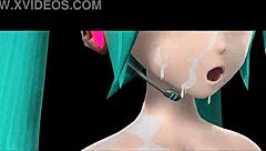 Hatsune Miku In Full Nude Bunny Costume Nude Mod