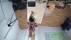 Mandy mynxx performs a recast overhead blowjob scene