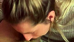 What a beautiful day for deepthroat blowjob and happy ending with big natural tits?