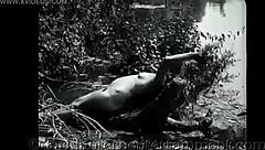 Classic vintage hairy pussy beaver shots