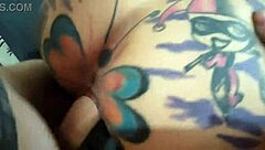 My stepmom licking my long hair