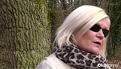 big tit mature milf gets her pussy licked by blonde lesbian