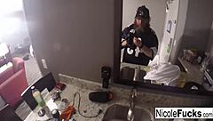 Watch Nicole Aniston give blowjob backstage?