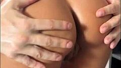 swedish massage turns hardcore with nina white's big booty