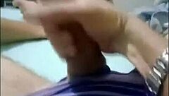 Wife calls skinny masseuse for relief then jerks off