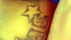 Blonde Bent Over For Big Black Cock Doggystyle With Wet Natural Tits