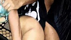 Best Friend Moans During Creampie After Halloween Party