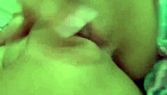 Beautiful latina masturbates with dildo solo