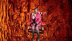 granny peggy sue pegs hard then gets fucked in cowgirl and missionary creampie