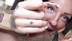 Cute German fucked by massive dick for first time