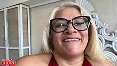 Latina licks interracial group