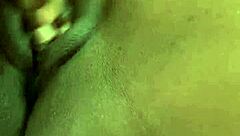 Cheating Girlfriend Intensely Rides Boyfriend's African Friend Big Cock After Licking It