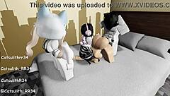 First Foursome! She Brought Her Friends Over For Me To Fuck!