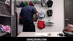 Usingteen 18+S - Teen 18+ Caught And Bmed To Fuck By Pervert Officer - Scarlett Mae