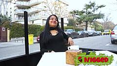 Curvy Colombian Babe MAR�A SANDOVAL MEETS BIG BLACK DICK FOR FIRST TIME IN ROUGH DOGGYSTYLE BLOWJOB AND COWGIRL