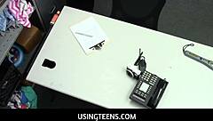 Usingteen 18+S - Teen 18+ Caught And Bmed To Fuck By Pervert Officer - Scarlett Mae