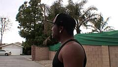 blonde mom gets fucked hard by monster black cock in anal creampie scene.