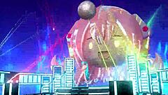 Hatsune Miku in Night Fever Project Diva Nude Mod, Showing Full Nude Body with Big Tits and Ass