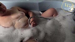 Chubby Lexie Grants Enjoys Anal Assfucking in Bathroom Solo Session