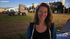 Lety's Thrilling Public Flashing Adventures in Italian Camping Grounds