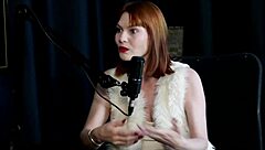 reh queen in sheer red attends a voyeur without using vibrators.