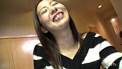 Japanese Girl Masturbates In Her Room For Blowjob