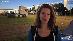 Lety's Thrilling Public Flashing Adventures in Italian Camping Grounds