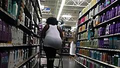 Candid View Of Stacked Black Woman's Booty