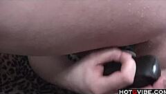 does this redhead toy her pussy?