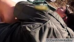 Cop stops teen 18+ and pulverizes her tight pussy