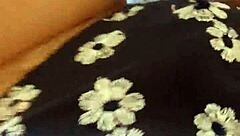 Gretala's Hairy Pussy Peeking Thong!