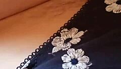 Gretala's Hairy Pussy Peeking Thong!