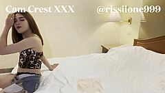 The sexy TS Cam Crest has an intense encounter with a passionate partner