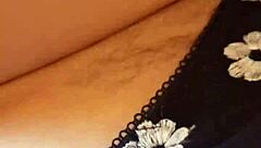 Gretala's Hairy Pussy Peeking Thong!