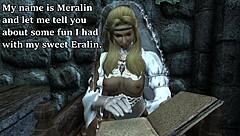 meralin and eralin, who will bend over first in skyrim?