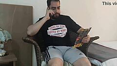 While Wife Showers! I Fuck the Waitress Ass and Cum!