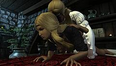 meralin and eralin, who will bend over first in skyrim?
