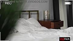 I, the skinny babe, milked my stepbro's cock with my tight grip so good