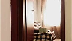 home isolating he fucks me during my yoga hour creampie amateur