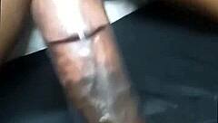I got my cock pumped and sucked by a beautiful black teen 18+
