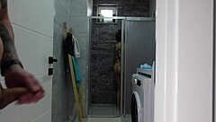 i said, 'i fucked my cute stepsister in the shower, her beautiful tits bouncing roughly'