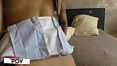 i blow matts massive cock while cuck dan watches unaware