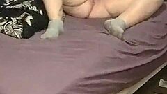 MILF Removes Bra Revealing Big Nipples For Intense Cumming.