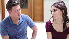 Hot stepsister gets bold anal fuck from stepbro