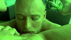 Female POV Blue Eyes White Guy Pussy Eating Orgasm