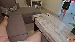 Latina MILF HELPS STEPSON with ANAL CREAMPIE and SQUIRTING