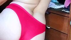 Leaked video of beautiful Argentine teacher fingering herself in lingerie outdoors.