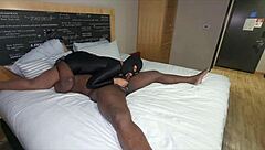 Light skin hoe gets slutted out in freaky smut