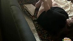 Peach Queenz enjoys a bbw threesome with black jesus, sucking big black cock